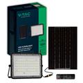 VT-120W Faro LED con Telecomando e Pannello Solare 15W