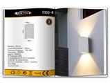 Applique LED da parete con 2 attacchi GU10 IP65