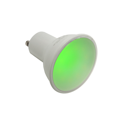 Faretto LED GU10 6W 110° Luce Verde