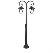 Lampione da giardino 141cm con Lanterne Portalampada LED E27