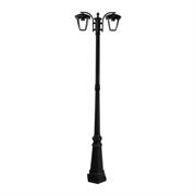 Lampione da giardino 199cm con Lanterne Portalampada LED E27