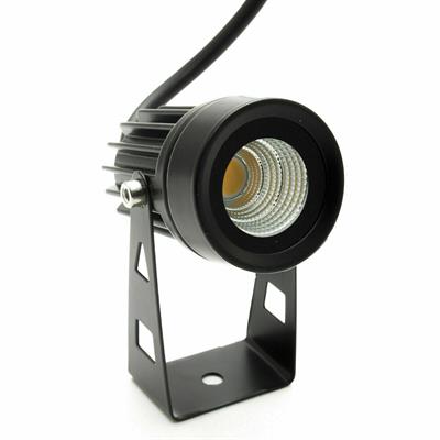 Mini faretto spot led da esterno nero 3.5W 3000K 220V IP65