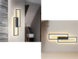 Applique LED da Parete 32W Tonalità Luce 3in1 3000K/4000K/6500K