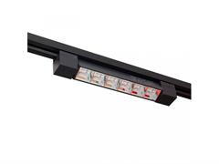 Faretto LED Lineare 12W per Binario Monofase Luce Calda 3000K