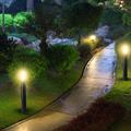 Lampione da Giardino 80cm con Portalampada LED E27 IP44