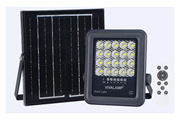 Faro Solare LED 100W con Pannello Luce Fredda 6400K IP65