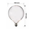 Lampadina LED 3W RGB G125 Attacco E27