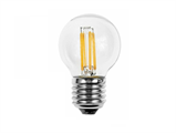 Lampadina LED 4W G45 Luce Calda 2700K