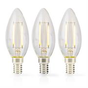 Lampadina LED 4,5W Dimmerabile 2700K Attacco E14 pacchetto 3pz