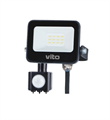 Faro LED con sensore PIR 10W Luce Fredda 6000K IP65