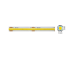 Striscia Led COB 8mm 12W 24V Luce Calda 3000K