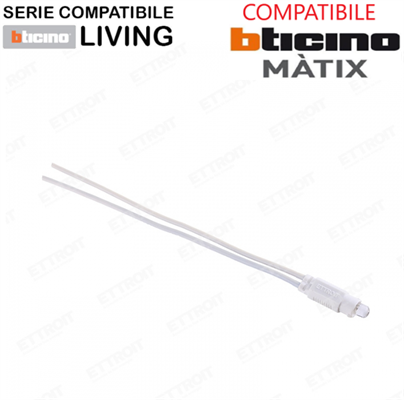 Luce di Cortesia LED Bianco 0,5W 220V