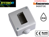 Custodia Esterna Idrobox 1 Modulo Compatibile BTicino® Matix