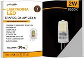 Lampadina LED Attacco G4 2W Luce Fredda 6500K