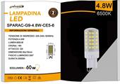 Lampadina LED Attacco G9 4,8W Luce Fredda 6500K