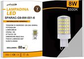 Lampadina LED Attacco G9 8W Luce Fredda 6500K