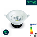 Faretto LED da Incasso Rotondo 8W Luce Fredda 6000K 550Lm