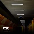 Plafoniera LED Impermeabile 36W Collegabile 120cm 6400K IP65