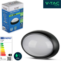 Plafoniera LED Ovale 8W Luce Fredda 6400K IP54