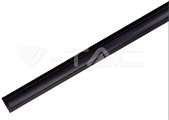 Profilo in Alluminio Nero Lineare per Strip LED 2mt