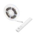 Strip LED SMD2835 2,4W 1m 30 LED/m 6V a Batteria con PIR 3000K