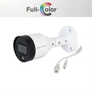 Telecamera bullet fullcolor dahua con audio 2mpx 2.8mm poe