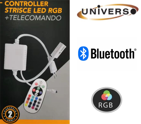 Controller per Strisce LED RGB 220V con Telecomando