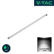 Tubo LED T8 G13 20W Vetro 150cm Starter Incl Non Ruotabile 6500K