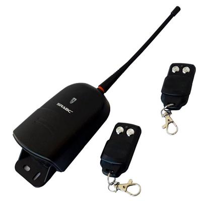 Kit Ricevitore Wireless 2 Canali 433MHz IP54 con 2 Telecomandi