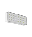 Lampada D'Emergenza LED 2W Luce Fredda 6400K 160Lm con Adesivi