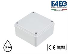 Scatole di Derivazione Stagne a Pareti Lisce 100mmx100mmx50mm