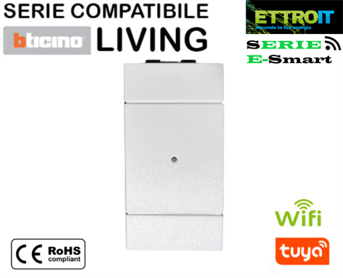 Deviatore per Domotica Compatibile con BTicino® Living