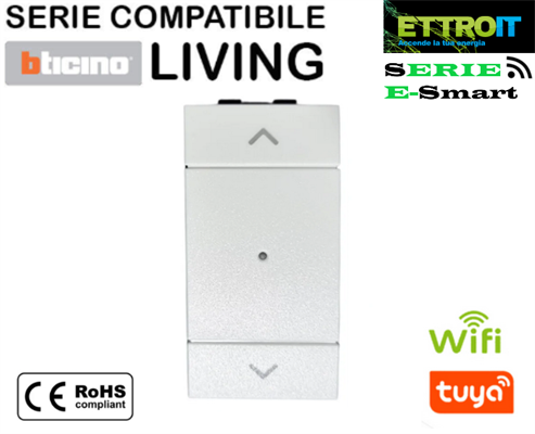 Tapparella per Domotica Compatibile con BTicino® Living