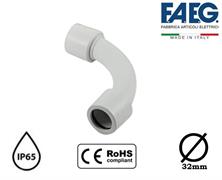 Raccordo per Tubo Rigido Ø32mm Curva 90° IP65