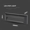 Segnapasso LED 3W montaggio esterno luce calda 3000K IP65