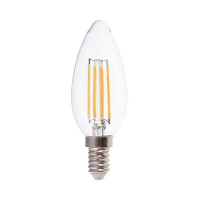 Lampadina LED E14 6W 100LM/W Candela Filamento 4000K