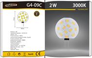 Lampadina LED G4 1,8W 12V 3000K