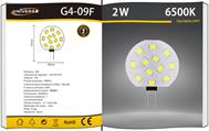 Lampadina LED G4 2W Luce Fredda 6500K